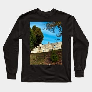 Abbey in South West of France Long Sleeve T-Shirt